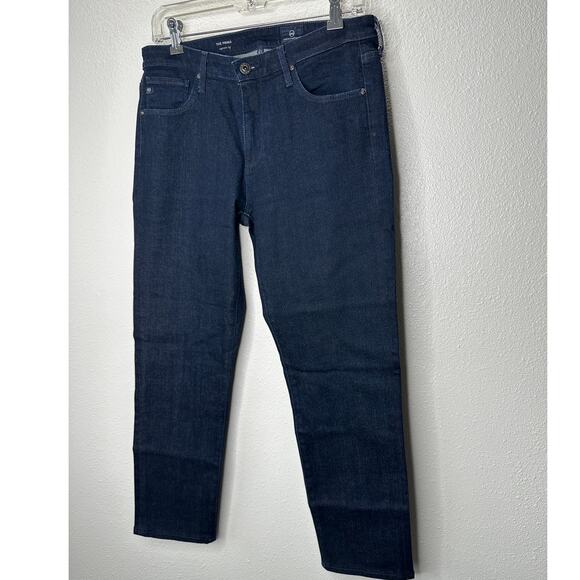 AG Medium Wash Whiskered Prima Cigarette Leg Jeans 30 - Picture 2 of 14